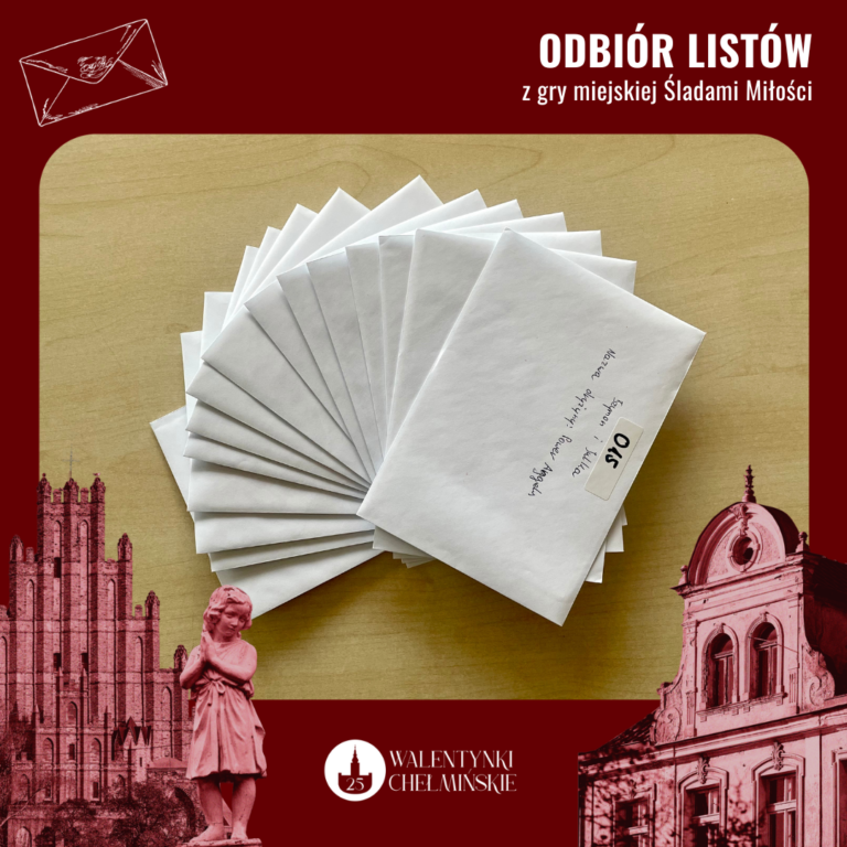 Odbiór listów z gry miejskiej „Śladami miłości”